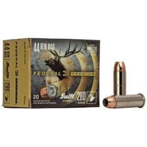 Federal Premium Vital-Shok Handgun Ammunition .44 Mag 280 gr JHP 1170 fps 20/ct