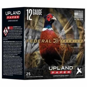 Federal Premium Upland Paper Shotshells 12ga 2-3/4" 1-1/4oz 1330 fps #5 25/ct