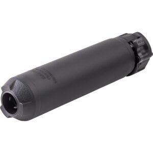 Surefire SOCOM RC4 Quick Attach Low Back Pressure Suppressor 5.56/.223 1.5" Diam  6.3" Length Black