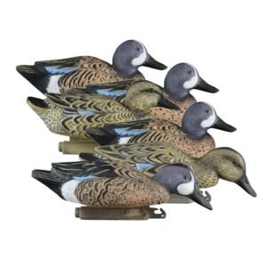 Higdon Outdoors Standard Blue Wing Teal Foam Filled 6pk