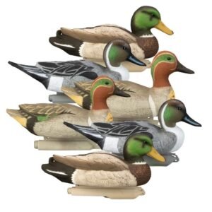 Higdon Late Season Puddle Pack Standard Foam Drakes 2 Mallard 2 Pintails 2 GW Teal 6/ct