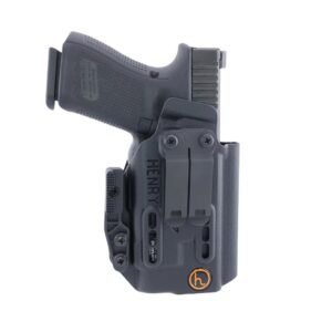 Henry Holsters Ember AIWB/IWB Holster for Glock 17/19/23 9mm Luger/.40 TLR-7 SUB Black Ambi