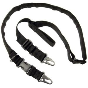 TacShield Warrior 2n1 Sling with HK Snap Hook 1.25" Black
