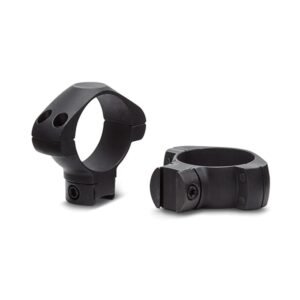 Konus 2-Piece Steel Riflescope Rings for Airguns & .22 Rails 1" Medium Black