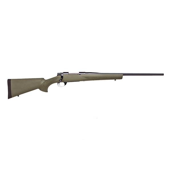 Howa M1500 Hogue Rifle 25 Creedmoor 5rd Capacity 22'' Threaded Barrel Green Hogue Stock