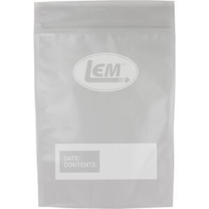 LEM Products MaxVac Zipper Top Vacuum Bags Gallon Size 11"x16" 20/ct