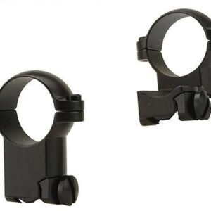 Leupold 2-Piece Extension Ringmounts - Ruger M77 1" High Matte Black - Ruger M77 1" Super High Matte Black