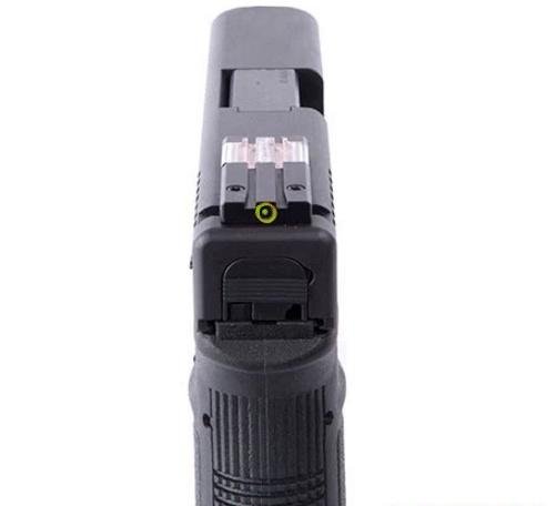 Meprolight FT Circle-Dot Rear Sight Fits Glock - Green