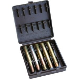 MTM African Big Game Ammo Wallets Carrier 378 Wby - 500 Nitro Brown