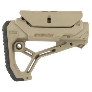 Fab Defense GL-CORE CP Buttstock with Adjustable Cheek-Rest for Milspec and Commercial Tubes FDE