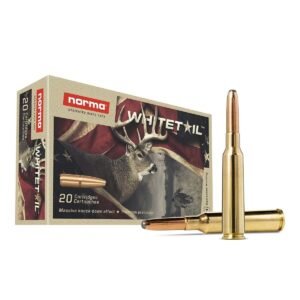 Norma WhiteTail Rifle Ammunition 8x57 JS 196gr PSP 2525 fps 20/ct