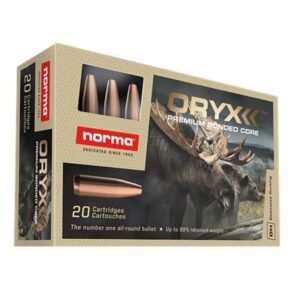 Norma ORYX Rifle Ammunition 35 Whelen 250gr SP 2428 fps 20/ct
