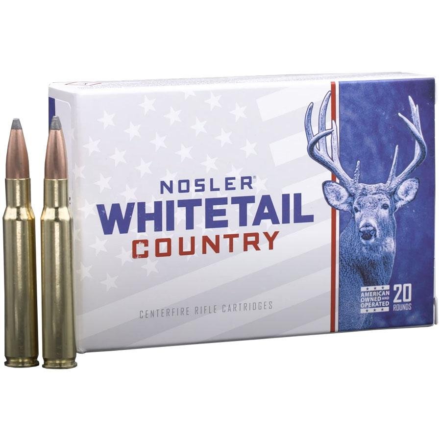 Nosler Whitetail Country Rifle Ammunition 6.5 Creedmoor 140gr SP 2650 fps 20/ct