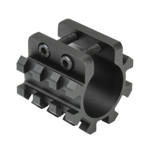 NcStar 12 ga Shotgun Tri-Rail Weaver Style Mount for 1" Mag Tube