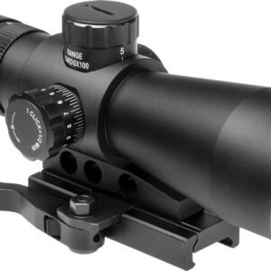 NcStar Mark III Tactical Gen II 3-9x42mm P4 Sniper Rifle Scope - Black Anodized