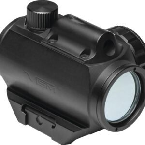 NcSTAR VISM Micro Green Dot w/Integrated Red Laser - Black
