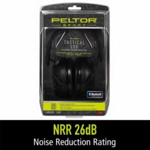 Peltor Sport Tactical 500 Electronic Ear Muffs 26dB Black