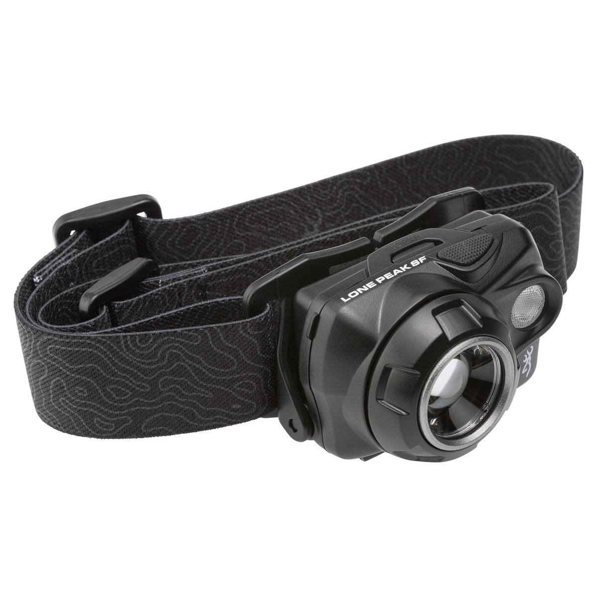 Browning Lone Peak Headlamp SF 550 Lumens Black