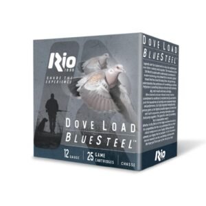 Rio Bluesteel Dove Load Shotshells 12ga 2-3/4" 1-1/8oz 1350fps #6 25/ct