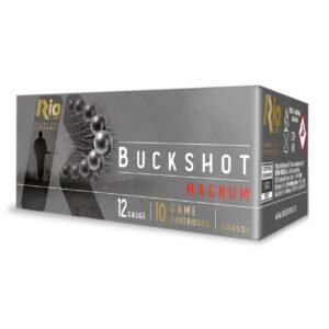 Rio Royal Buck 15P 3'' Magnum Buck Shotshells 12ga 3" 15plts 1200fps #00 10/ct