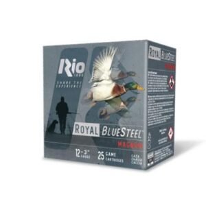 Rio Royal BlueSteel Magnum High Velocity Shotshells 12ga 3" 1-1/5oz 1450fps #2 25/ct