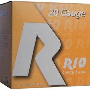 Rio Small Game Load Shotshell 20 ga 3" MAX 1-1/4 oz #6 1250 fps 25/ct