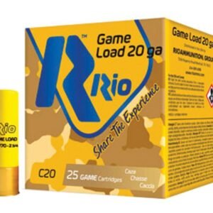 Rio Field Low Recoil Shotshells 20 ga 2-3/4" 1oz  #7.5 1180 fps 25/ct