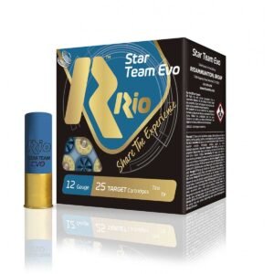 Rio Star Team Evo 28 Low Recoil Shotshells 12 ga  2-3/4" 1 oz 1135 fps #7.5 25/ct
