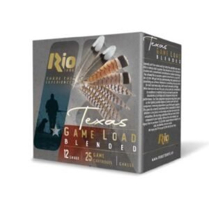 Rio Texas Game Blended HV Lead Load Shotshells 12ga 2-3/4" 1-1/4oz 1350 fps #7.5&9 25/ct