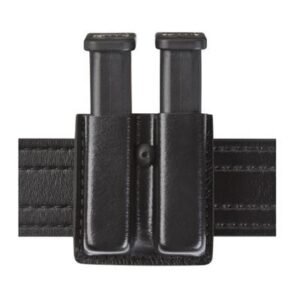 Safariland Slimline Open Top Double Magazine Pouch Size 5 for Glock 17/22 Black
