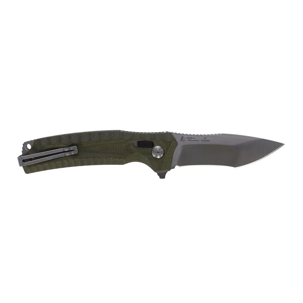 SOG Knives Hidaka XR Folding Knife 4" Modified Tanto Blade Olive