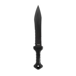 SOG Phantom Strike II Machete Fixed Knife 12-3/5" Spear Point Blade Black