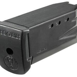 Ruger Handgun Magazine W/Extended Finger Plate for SR40C .40 S&W 9rds Black