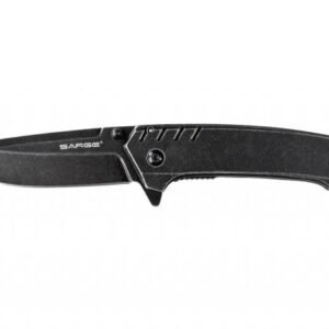 Sarge Knives Stone - Stonewash Frame Lock Folder