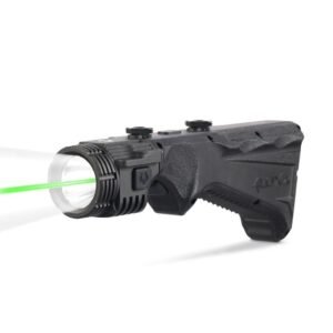 Viridian 4LUX 2K DUO Angled Foregrip w Integrated Tactical Weapon Light Green Laser SAFECharge