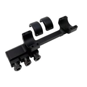 DNZ Freedom Reaper Forward Ring Picatinny Rail Mount 1" Black 1-piece