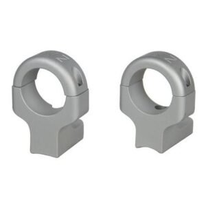DNZ Game Reaper 2 2-Piece Ringmount (2 screws) - 1" High Silver Fits Howa 1500 Mossberg 100ATR 4X4 MVP Weatherby Vanguard Remington 7007217227