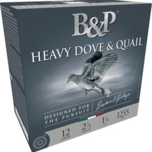 B&P Dove & Quail Shotshells 12 ga 2-3/4 In 1-1/8 oz #8 1255 fps 25/ct