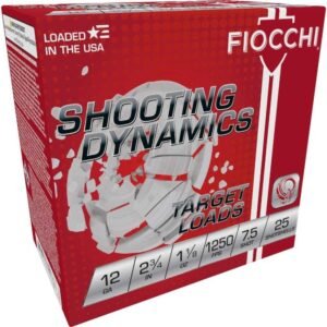 Fiocchi Exacta Fast Shooting Dynamics Shotshells 12ga 2-3/4 in 1-1/8 oz 1250 fps #7.5 25/ct