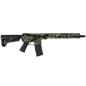 Shark Coast Tactical "Tiger Stripe" Rifle 5.56mm 30rd Magazine 16" Barrel 15" M-LOK Handguard