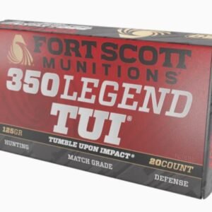 Fort Scott Munitions 350 Legend Rifle Ammo - 125gr | 20rd Box