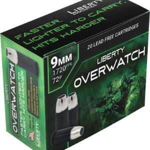 LIB 9MM 72GR OVERWTCH HP 20RD