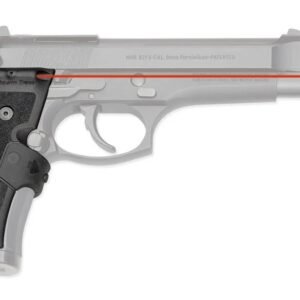 CRIMSON TRACE LASERGRIP BER 92 BLK MIL-STD