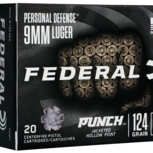 FDR 9MM 124GR PUNCH JHP 20RD