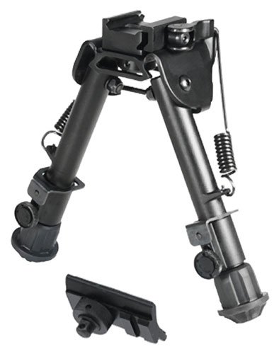 UTG BIPOD TACTICAL OP 5.9-7.3" - PICATINNY MOUNT W/STUD ADAPTR - Image 5