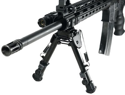 UTG BIPOD TACTICAL OP 5.9-7.3" - PICATINNY MOUNT W/STUD ADAPTR - Image 4