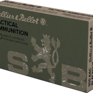S&B 300 AAC 124GR FMJ - 20RD 50BX/CS