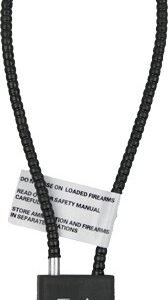REGAL CABLE LOCK 15" COATED - 1-PK W/2 KEYS CA DOJ APPROVED