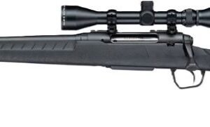 SAVAGE AXIS XP 22-250 20" LH - THREADED W/3-9X40 BLACK/BLACK