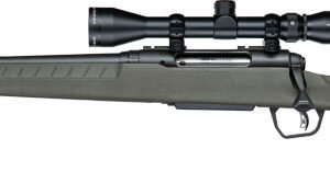 SAVAGE AXIS 2 XP 308 20" LH - THREADED W/3-9X40 BLACK/GREEN
